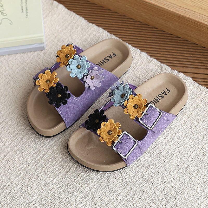 Sense of design thick sole birkenstock shoes fashioneasiest for match slippers women's summer outwear shoes new arrival seaside beach open toe sandals