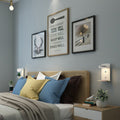 lighting nordic wall lamp bedroom bedside lamp reading simple creative wiring-free led lamp usb mobile phone charging