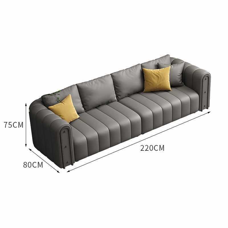 Nordic business lounge sofa and coffee table set - ideal for hotel lobbies, clubs, and reception areas - straight-row negotiation sofa table and chairs