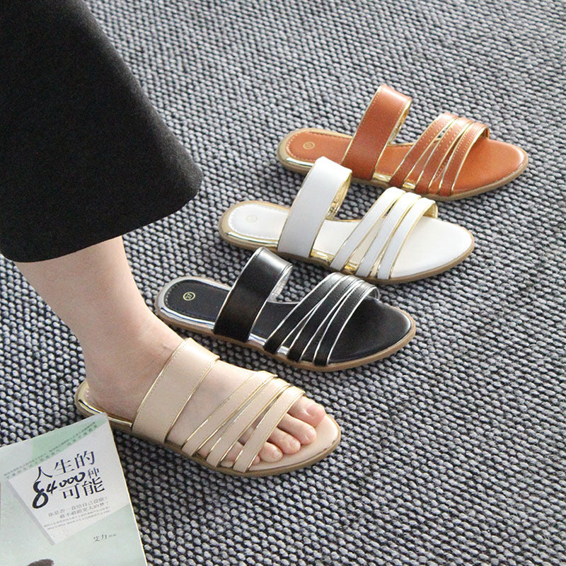 Flat women slippers cape verde  women craft shoes summer casual comfortable non-slip cool slippers