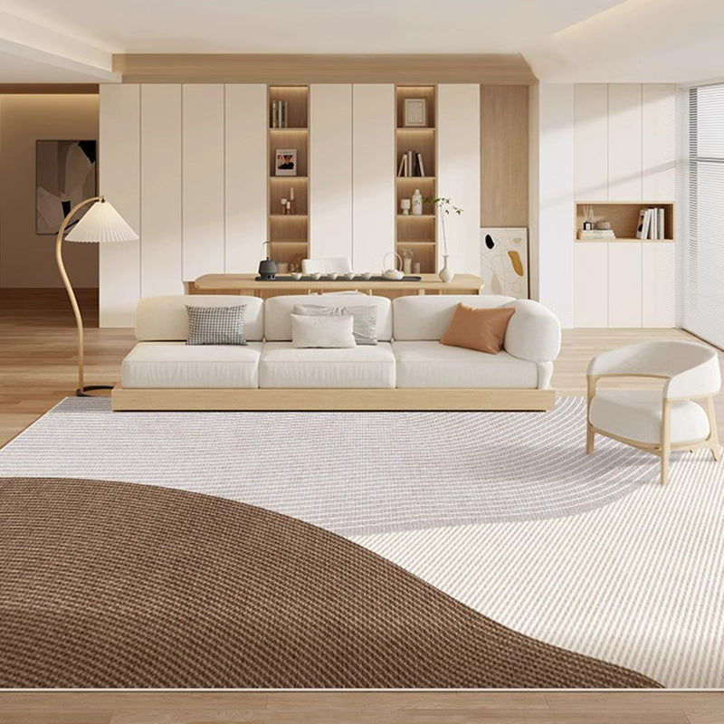 Carpet living room  new waterproofaccessible luxuryclassyfor home sofa coffee table blanket no-wash wipeable cream style floor mat