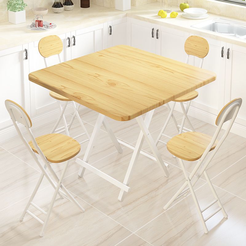 Folding tablefor homedining tablesimple small square table4-person tablesmall apartment portable outdoor stall balcony table