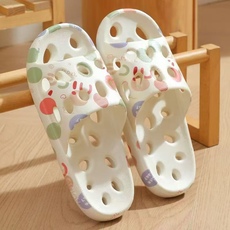 Couple's bath slippers - non-slip, water-resistant, indoor home slippers for men and women - super comfortable, bathroom-friendly, and perfect for lounging
