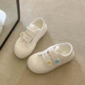 Autum thin breathable sneakers for women 2026new arrivalthick solewhite shoesniche style canvas shoes with skirt bread shoes