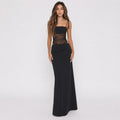 Aliexpress  spring new arrivals: european and american style sexy lace patchwork hollow-out see-through camisole dress