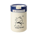 Cute bear straw glass cup - trendy ins style kids' water bottle - perfect for grand opening promotions & custom logo gifts