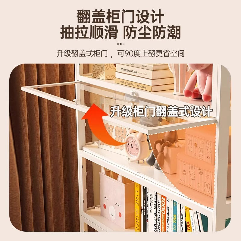 Figure display cabinet glass display cabinet model display rack steel storage cabinet for home dustproof collection storage cabinet