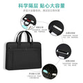 Large capacity tote document bag waterproof oxford cloth file folder printed office zipper conference bag laptop bag wholesale