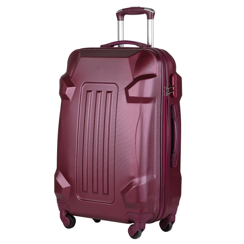 Cross-border 2025 new abs material trolley case, dustproof and strong travel boarding case, thickened universal wheel password box
