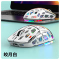 Viper bm560 bluetooth wireless tri-mode mouse - transparent design for desktop, laptop, office, and business use