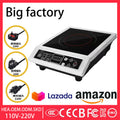 Export cross-border induction cooker for home new arrival high-power commercial manufacturer fierce stove us 110v english version export
