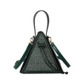 This year's popular women's bags: 2025 new korean-style fashionable studded, trendy, hand-held, crossbody, triangular small square bags