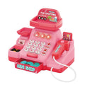kids cash register play house toy supermarket role play mini artificial convenience store cashier model