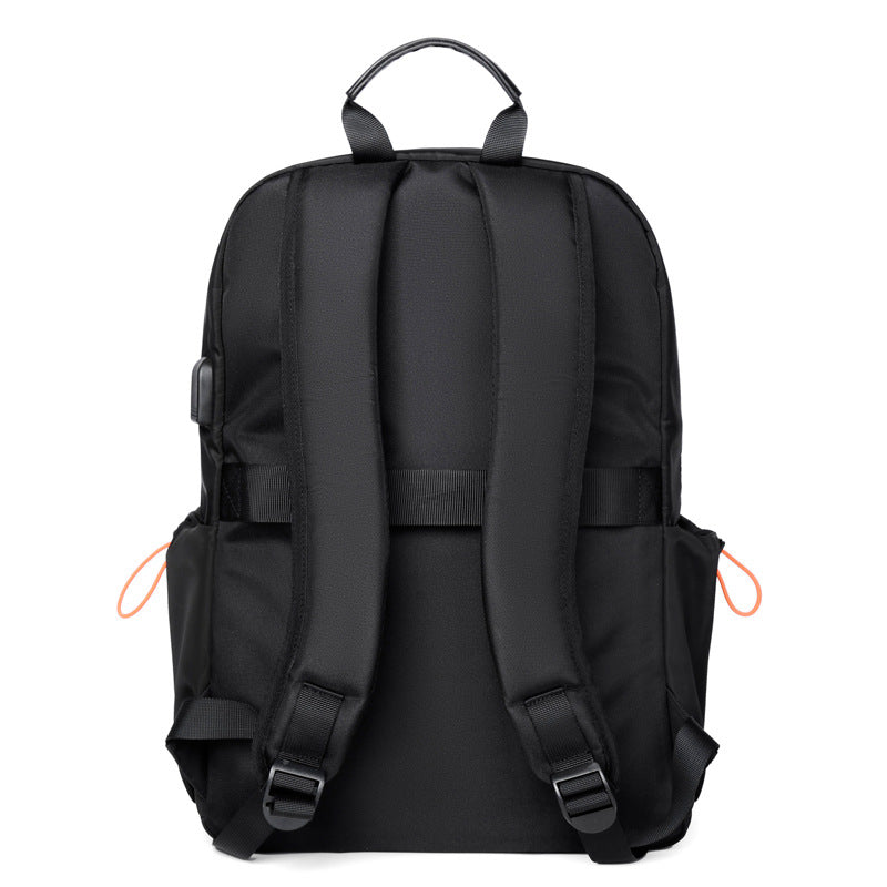 Cross-border business commuting fashion travel backpack leisure Oxford cloth large capacity schoolbag wholesale printing logo
