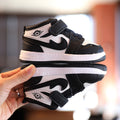 Boys' mid-top sneakers,  spring/autumn new collection, kids' basketball shoes, toddler & baby skate shoes, girls' white sneakers