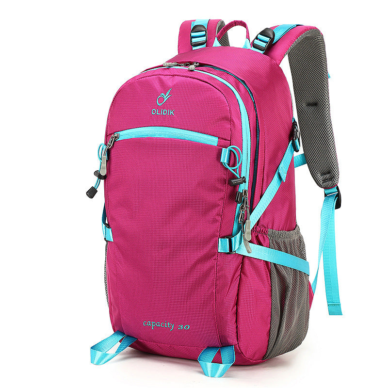 Cross-border outdoor travel backpack multi-functional backpack lightweight leisure sports travel bag men and women mountaineering bag