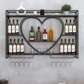 Bar wine rack hanging wall storage rack popular display rack liquor cabinet wine rack storage rack goblet