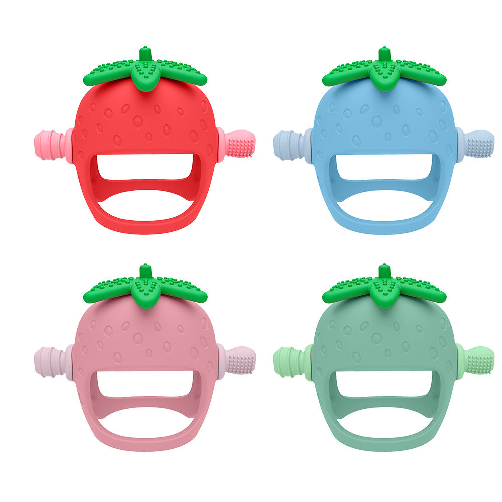 Easter Bunny Bite Glue Baby Anti-Eating Hand Grinding Stick Soothing Bite Bite Le Food Grade Boiled Tooth Glue Toy