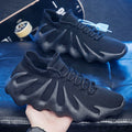 2025 spring/summer new octopus flyknit shoes, size 450 men's shoes, mesh breathable couple's style, men's athletic casual shoes