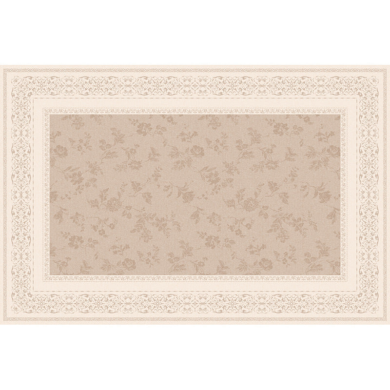 Carpet living room french cream style removable and washable double layer waterproof bedroom bedside blanket floor mat sofa high-end carpet