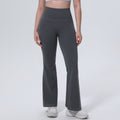 New women's high-waisted, butt-lifting, slightly flared yoga pants - barely-there feel, breathable, no camel toe, running & fitness wide-leg activewear