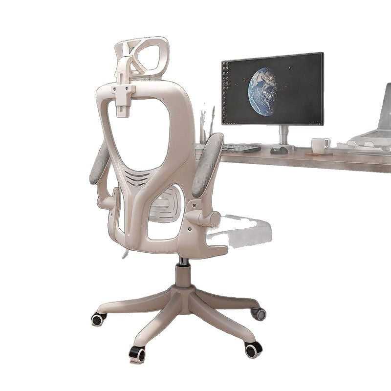 Computer chair, office chair, waist-protecting study chair, primary and secondary school students, plaid gaming chair, ergonomic chair, mesh chair