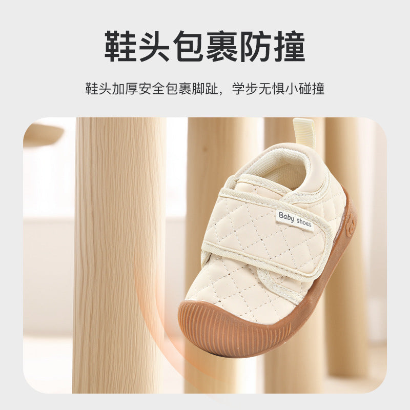 Toddler shoes for boys, spring and autumn, 0-1-2 years old, soft sole breathable infant and toddler shoes for girls