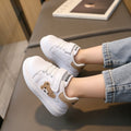 Kids' athletic shoes:  spring/autumn new collection - soft-soled, breathable sneakers for boys & girls. stylish & casual white shoes for students