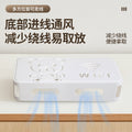 Wireless router storage box bear decoration punch-free concealed box set-top box bracket wifi wall-mounted storage rack