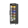Huaer liquor display cabinet vertical freezer commercial refrigerator double door beverage beer refrigerator cross-border wholesale manufacturer