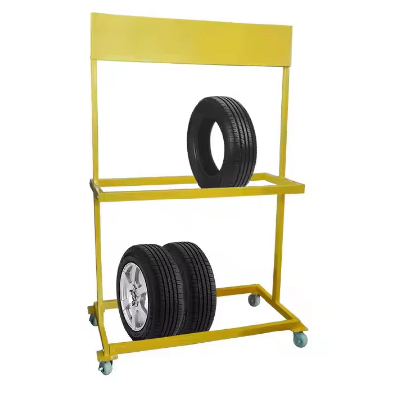 Source Factory Car Motorcycle Tire Metal Display Stand Multi-tire Storage Rack Light Wire Rack