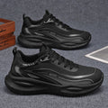 Men's sneakers: 2026 spring collection - leather, waterproof, ultra-lightweight, shock-absorbing, soft sole, casual running shoes, trendy footwear
