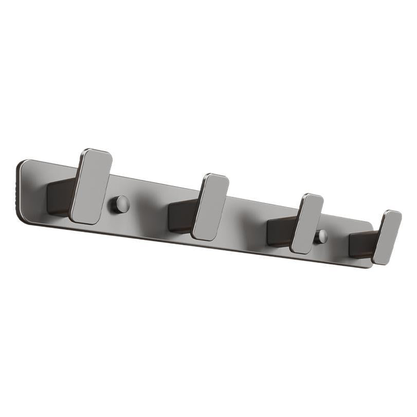 Over-the-door hook, no-drill wall mount hanger, heavy-duty adhesive, weight-bearing entryway coat hook, wall-mounted hook rack
