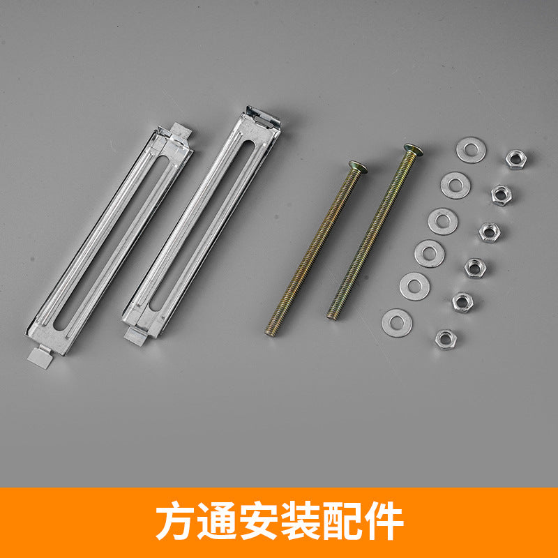 Five-sided led strip light tube, super bright daylight, 1.2m all-in-one bracket, shop office lighting