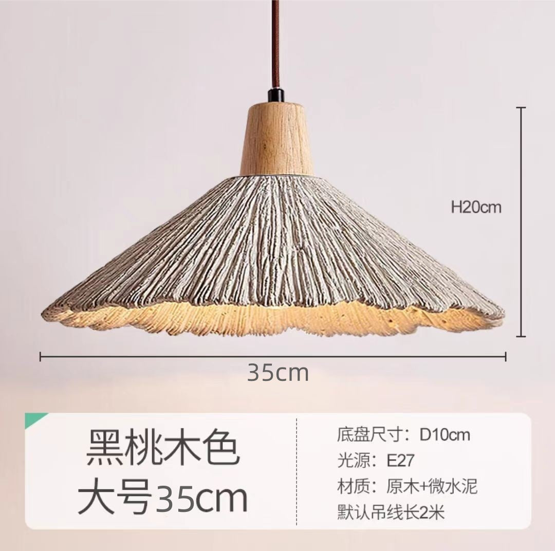 Wabi Sandy Wind Bedroom Bedside Wall Lamp Medieval Cream Wind B & B Restaurant Bar Clothing Store Designer Niche Chandelier