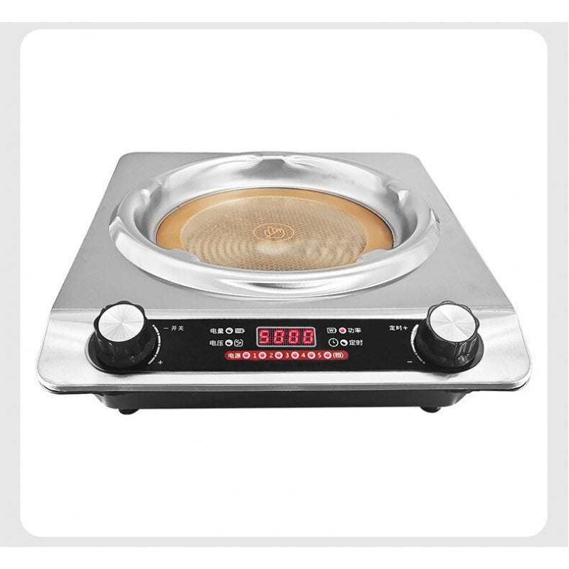 New concave induction cooker 5000w for home commercial hot pot cooking multi-function high power induction cooker wholesale