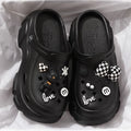 Crocs women's summeroutwear feeling of stepping on shit, thick sole non-slip 2024 new arrival beach toe sandals and slippers summer