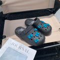 Crocs women's ins summer student baotou sweetfashion outdoor beach non-slip nurse sandals women's summer two-wear