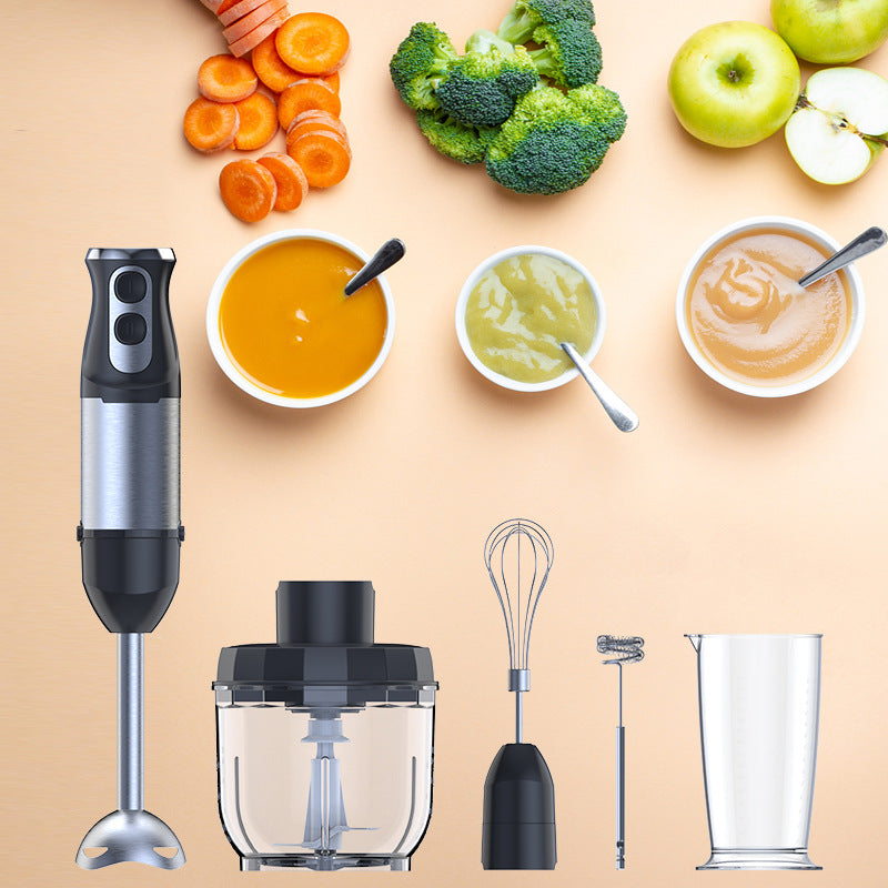 Food-grade blender stick - baby food maker, handheld electric blender, household mini single stick blender