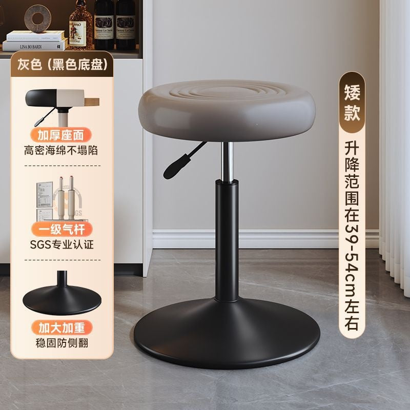 Bar chair, cashier, adjustable high stool, rotate bar chair, long-term sitting, high stool, island bar stool