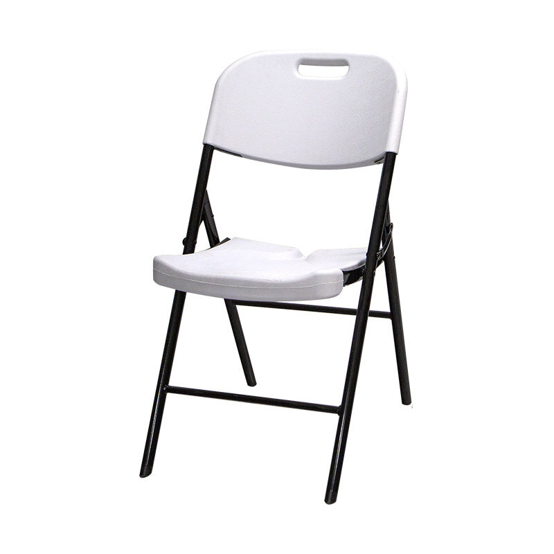 Export foldable chair hdpe blow mold portable stool plastic training chair cross-border conference chair outdoor foldable chair