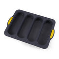Oval cake mold baguette mold + silicone brush set baking cake bread mold baking pan set