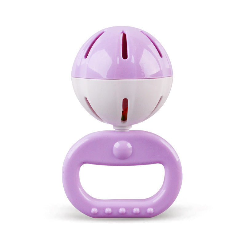 Cross-border baby hand rattle toy 0-1 years old newborn baby can gnaw teething glue baby bed bell pedal piano pendant