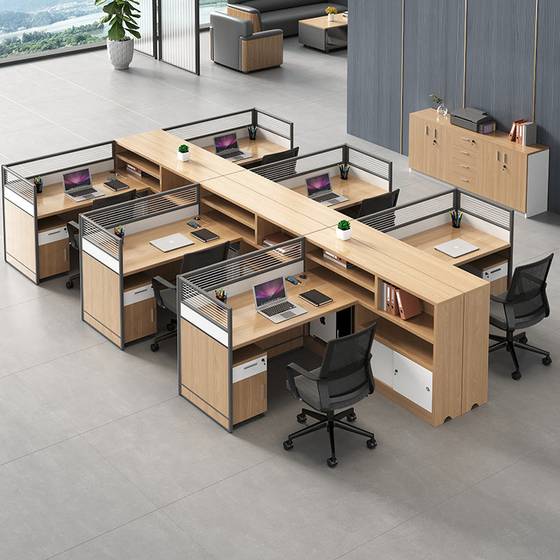 Saint li financial screen partition office desk and chair combination - office staff workstation computer desk