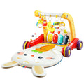 Infant foot pedal piano baby gym dual-use walker toy educational early learning multifunctional musical crawling activity center