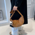 lazy style retro bag for women fall and winter 2025 new style casualniche style shoulder crossbody bag work clothing dumpling bag