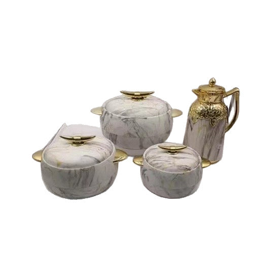 Export new arrival 3pcs thermal insulation box 3pcs food warmer1.0l-2.0l-3.5l