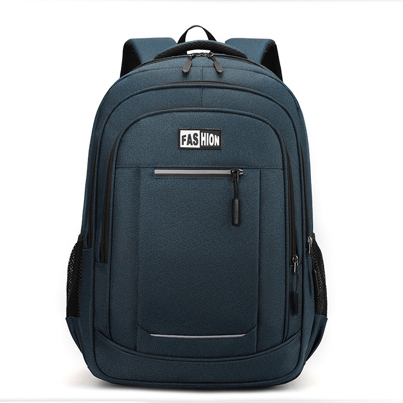Cross-border new travel backpack large capacity simple student schoolbag versatile fashion high sense business backpack