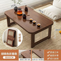 Japanese style bay window table tatami tea table kang table for home bed tea table coffee table balcony bay window small square table computer table
