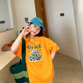 Girls' spring collection : new t-shirts for girls, middle and big kids, spring/autumn base layers, versatile tops for children, korean style